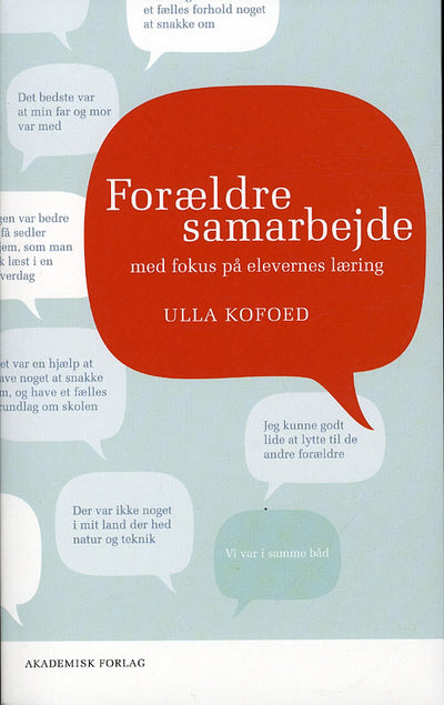 Forældresamarbejde med fokus på elevernes læring