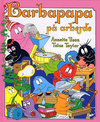 Barbapapa på arbejde (køb min. 3 stk.)