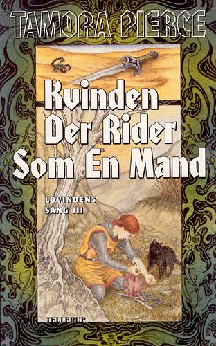 Kvinden der rider som en mand