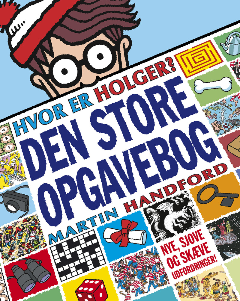 Hvor er Holger? Den store opgavebog