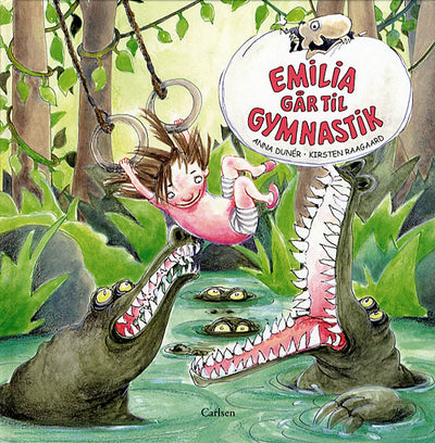 Emilia går til gymnastik