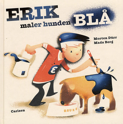 Erik maler hunden Blå