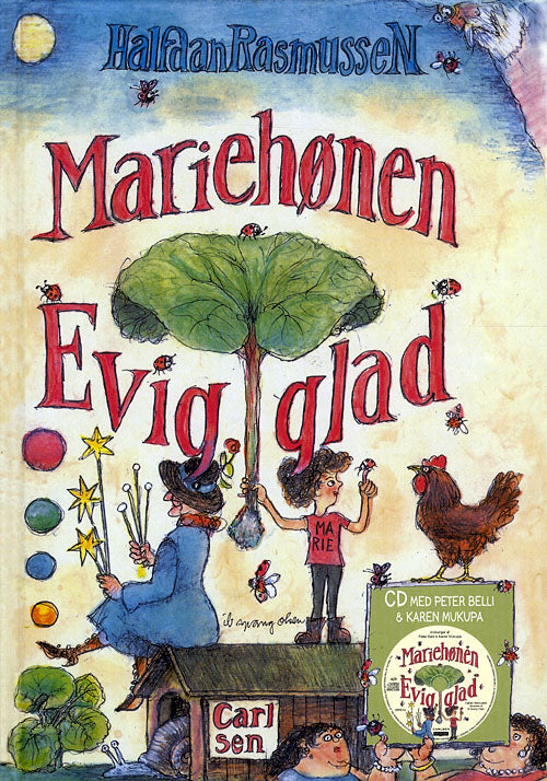 Mariehønen Evigglad - med CD