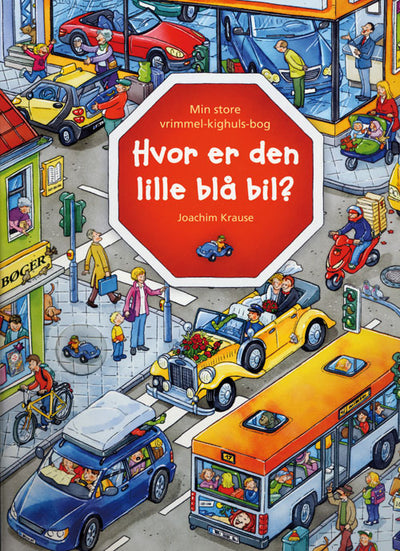 Hvor er den lille blå bil?