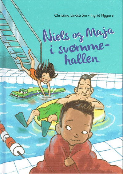 LÆSEØRN: Niels og Maja i svømmehallen