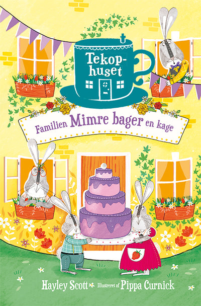 Tekophuset (2) Familien Mimre bager en kage