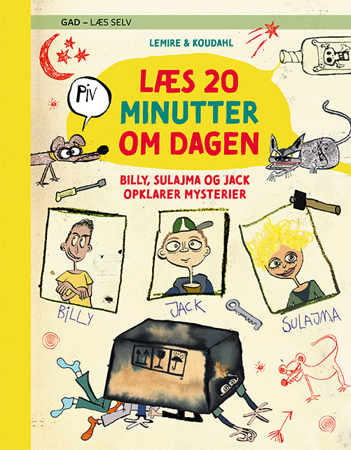 Læs selv: Læs 20 minutter om dagen: Billy, Sulajma og Jack opklarer mysterier