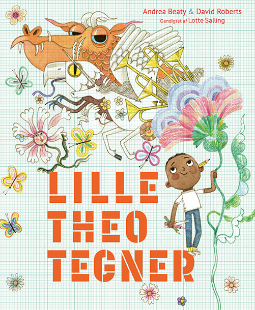 Lille Theo tegner