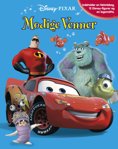 Modige venner - bog m/ figurer