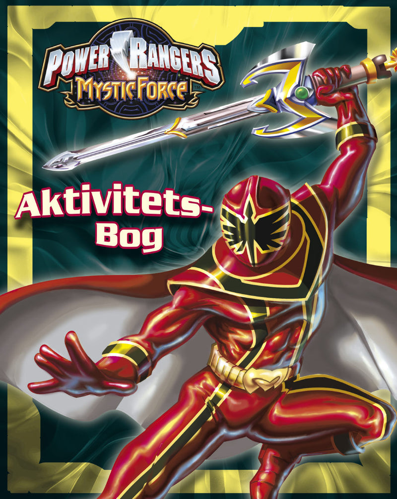 Power Rangers aktivitets-bog