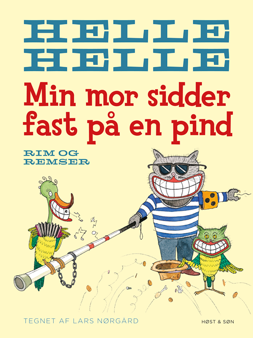 Min mor sidder fast på en pind