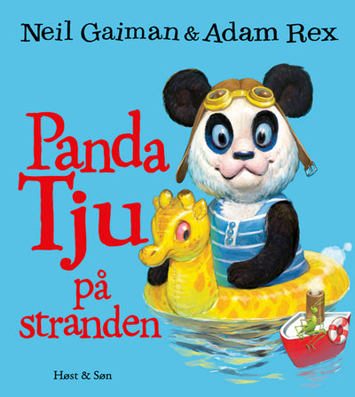 Panda Tju på stranden