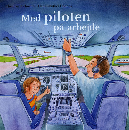 Med piloten på arbejde