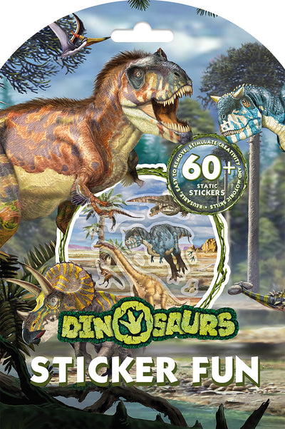 Dinosaurer – Sjov med klistermærker