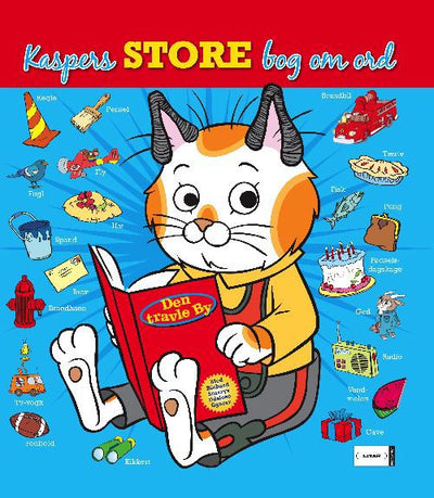 Richard Scarry Den travle by - Kasper Kats Store bog om ord