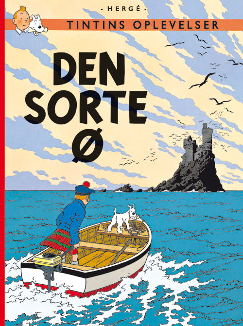 Tintin: Den sorte ø - softcover