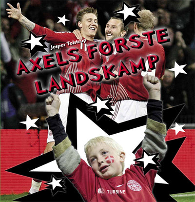 Axels første landskamp