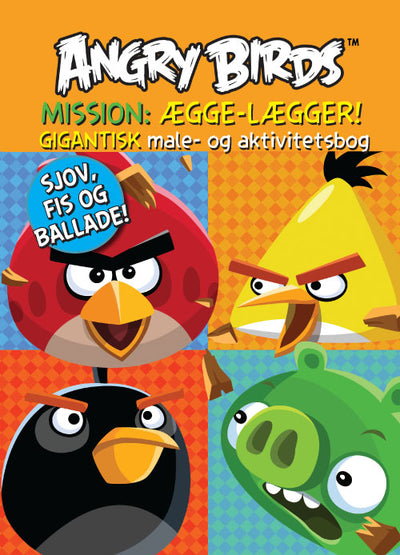Angry Birds: Mission: Ægge-lægger (sæt á 3 stk. pris pr. stk. 59,95)