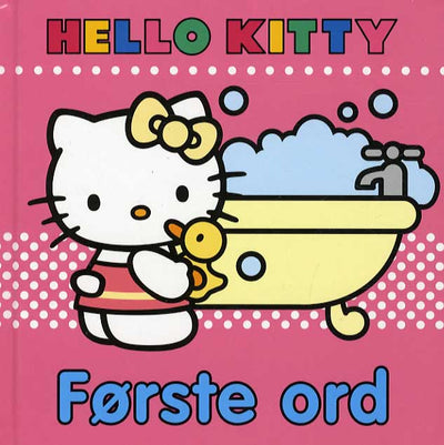 Hello Kitty - Første ord (Pakke med 3 stk - pris pr. stk. 49,95)