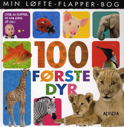 Min løfte-flapper-bog - 100 første dyr