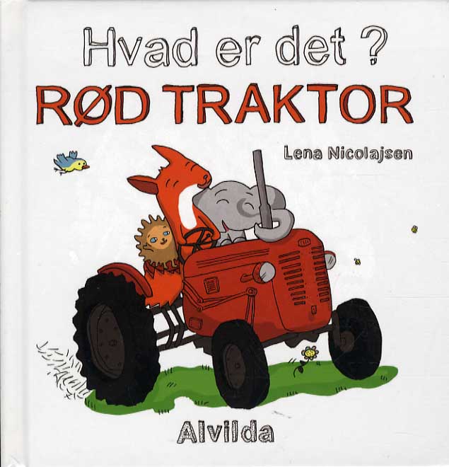 Hvad er det? Rød traktor (sæt á 3 stk. Pris pr. stk. 49,95)