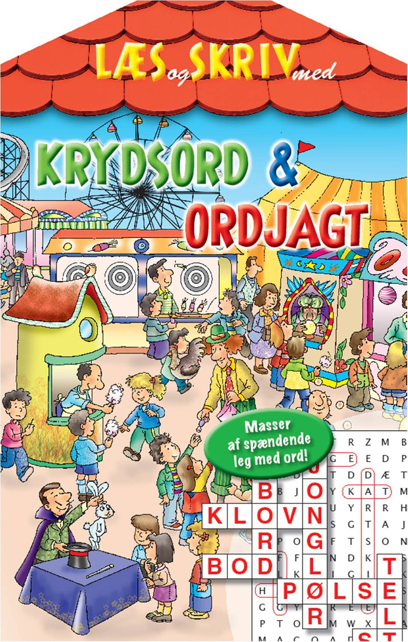 Læs og skriv med krydsord og ordjagt