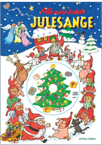 Alle mine bedste julesange (med cd)