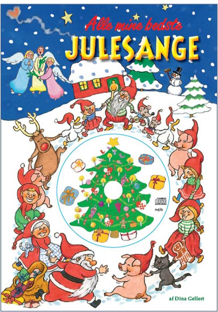 Alle mine bedste julesange (med cd)