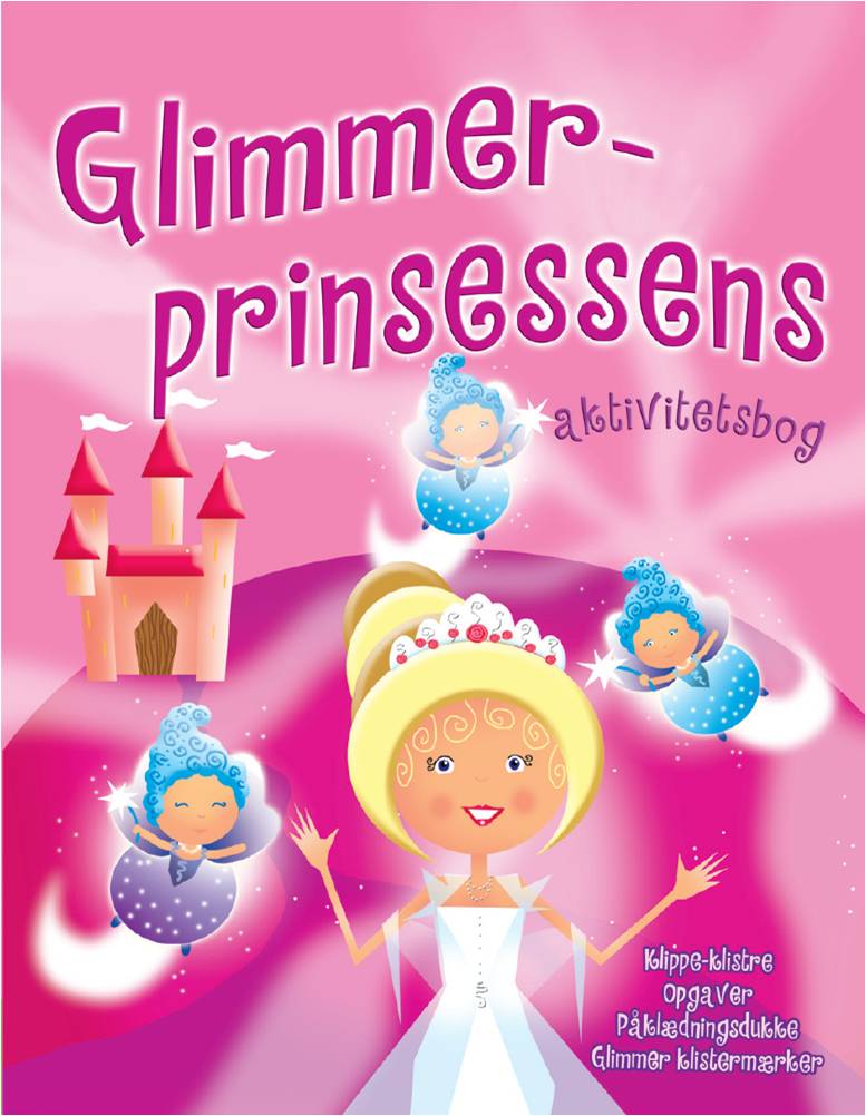 Glimmerprinsessens aktivitetsbog