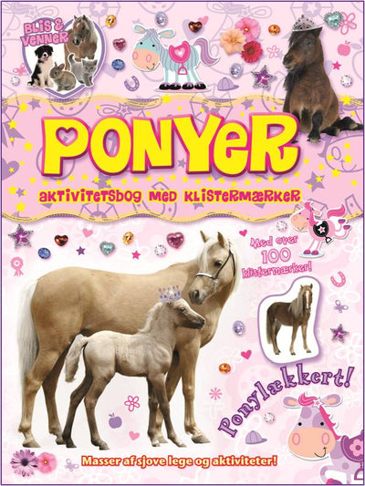Ponyer - Aktivitetsbog med klistermærker
