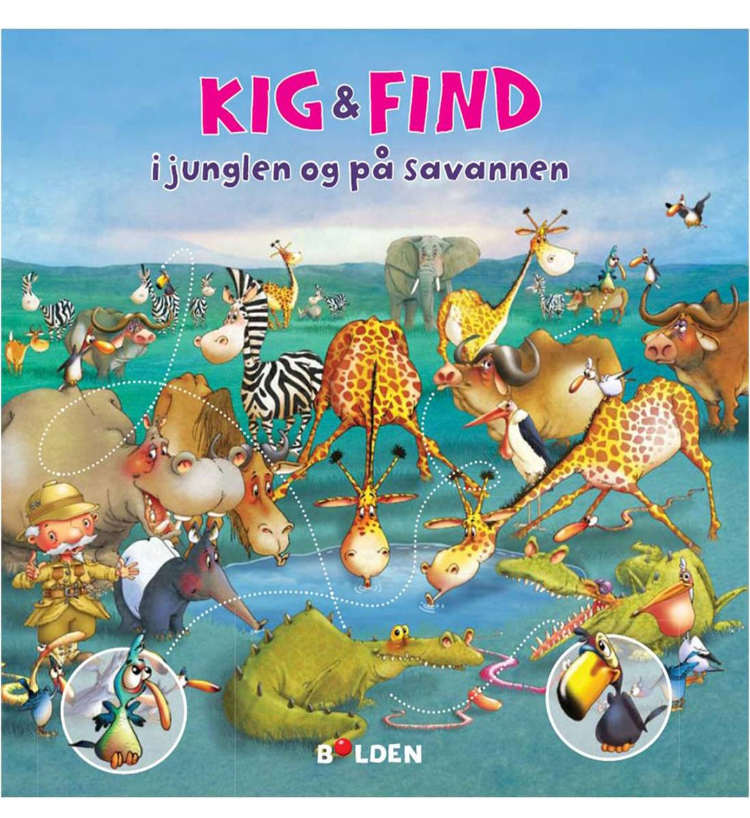 KIG &amp; FIND i junglen og på savannen
