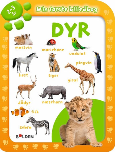 Min første billedbog: Dyr 2-3 år