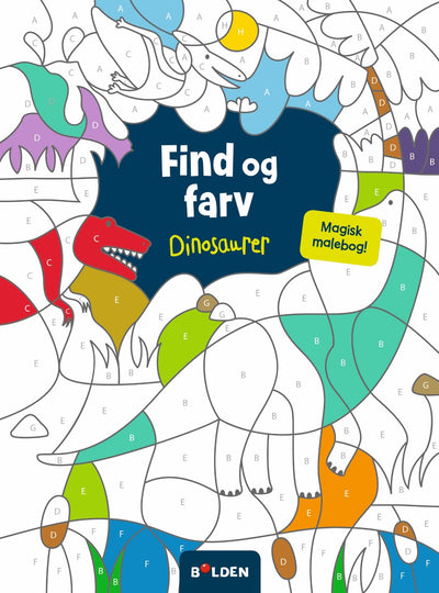 Find og farv: Dinosaurer