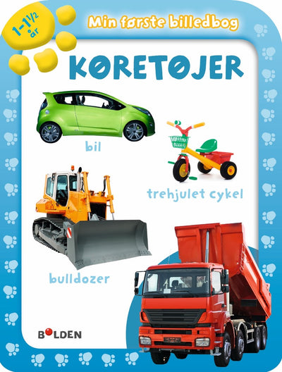Min første billedbog: KØRETØJER 1 - 1½ år