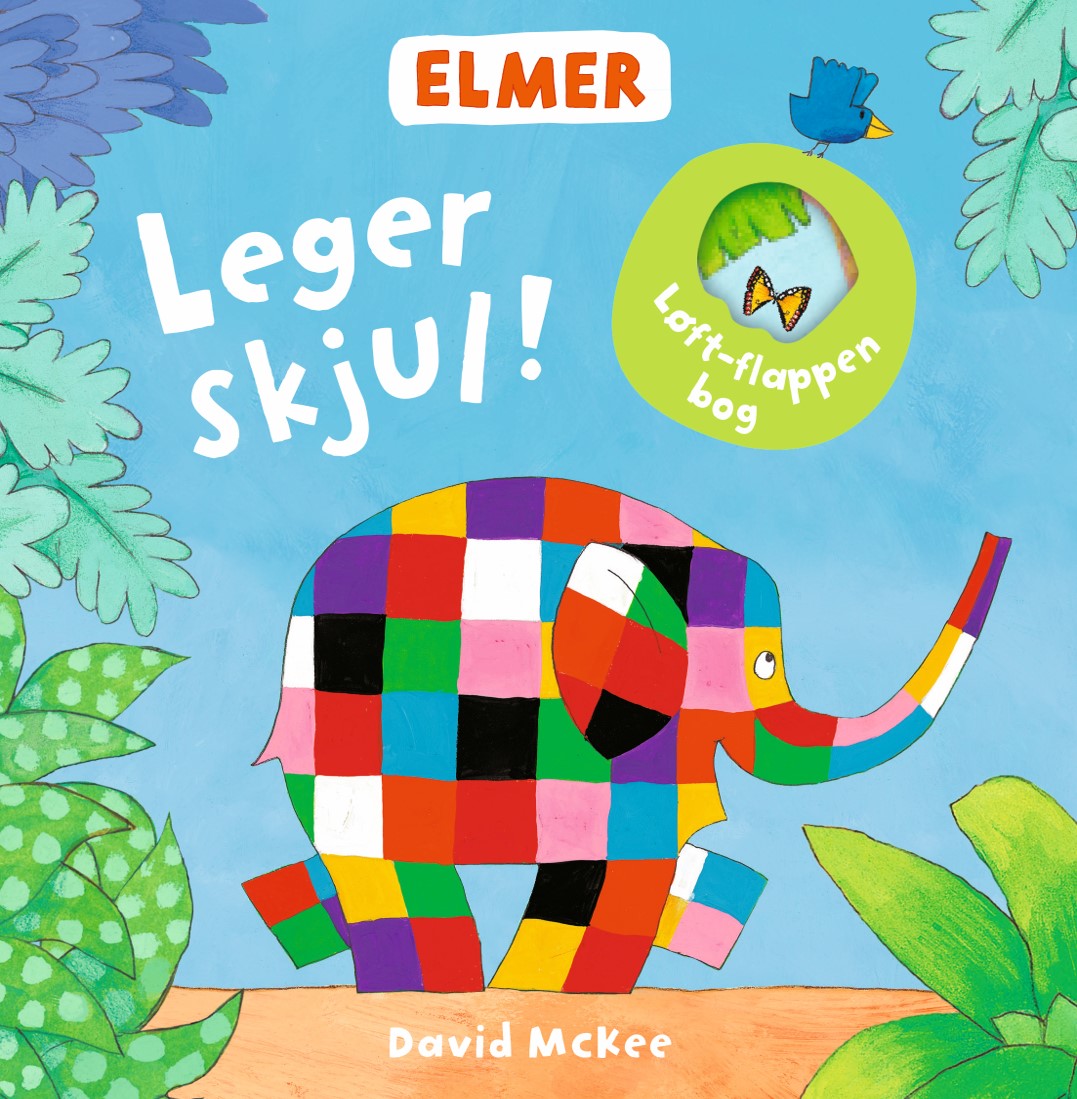 Elmer leger skjul – en papbog med flapper