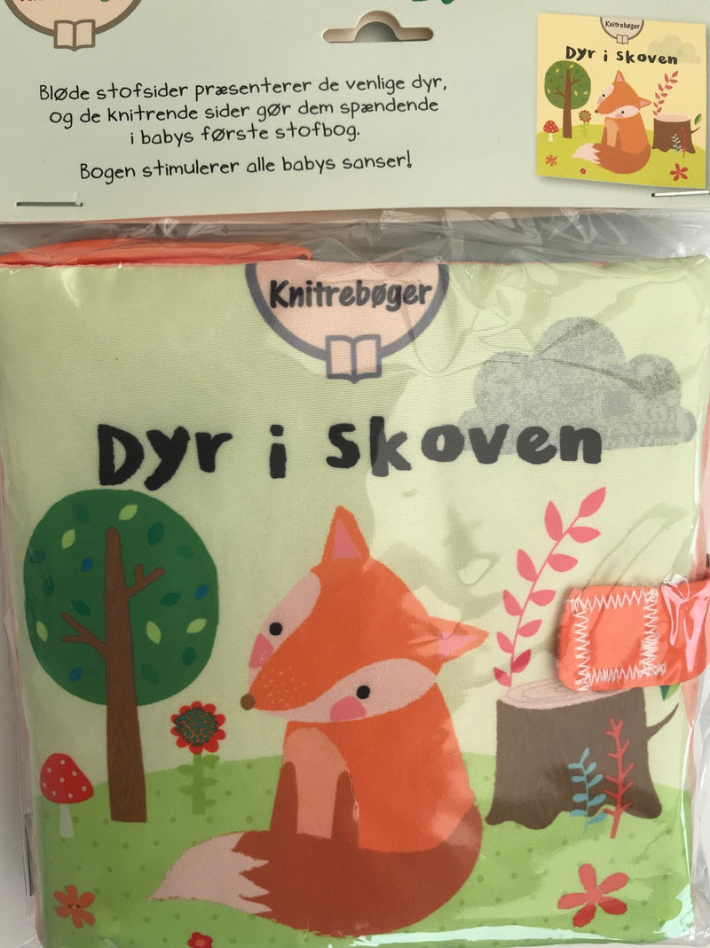 Knitre stofbog - Dyr i skoven