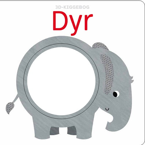 Pegebog med 3D effekt - Dyr