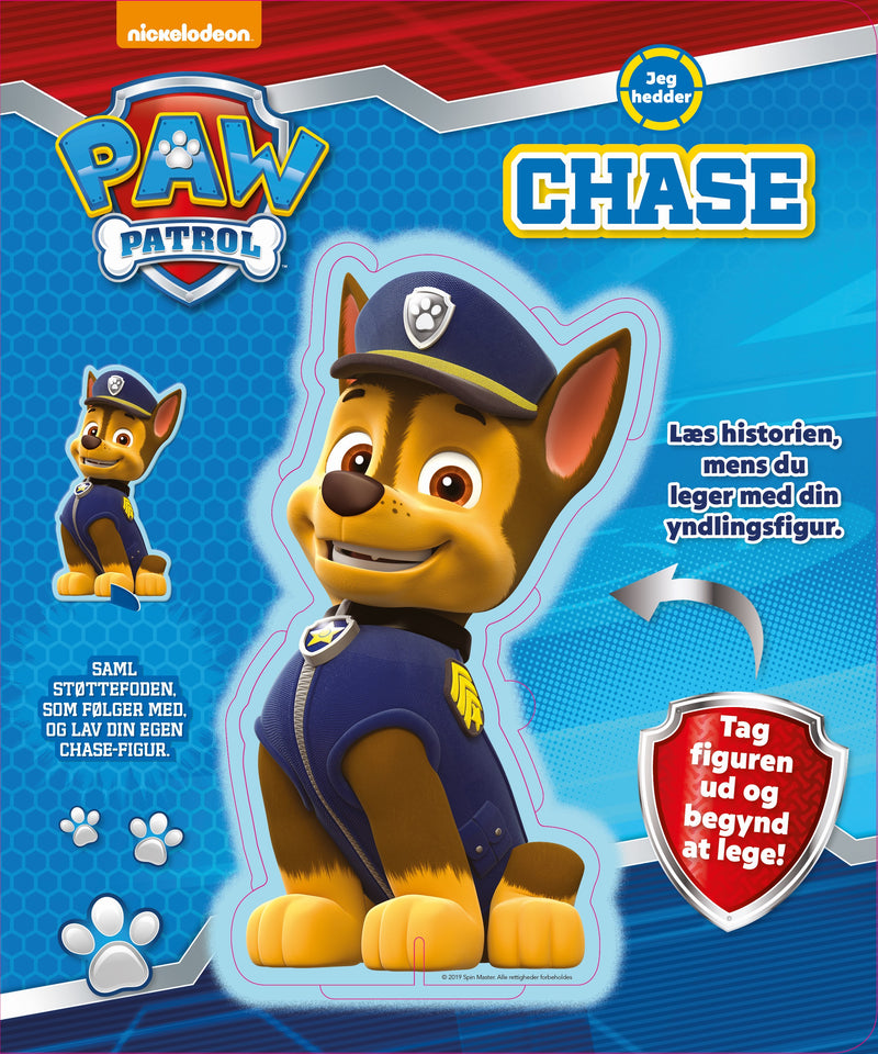 Nickelodeon Paw Patrol Chase - Figur og historie