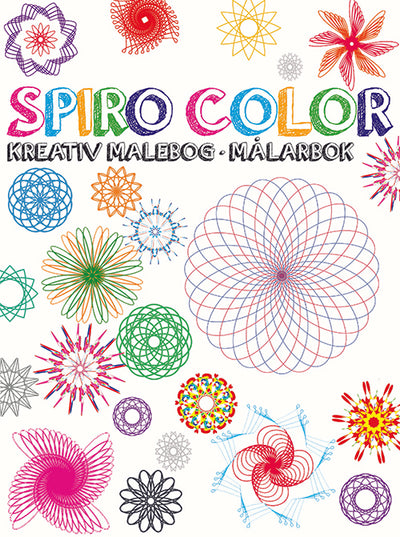 Spiro sæt - malebog med gel pens og spiraler