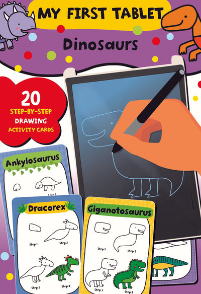 My First Tablet - Dinosaurer (med 20 tegnekort og tablet)
