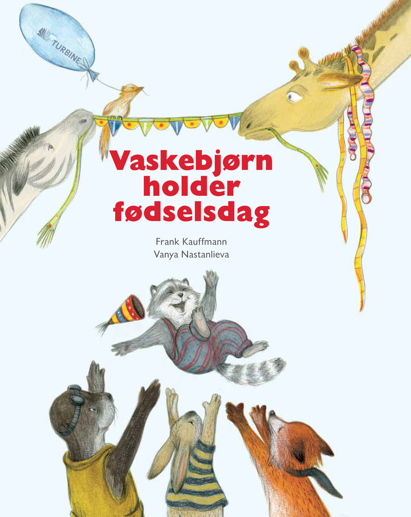 Vaskebjørn holder fødselsdag