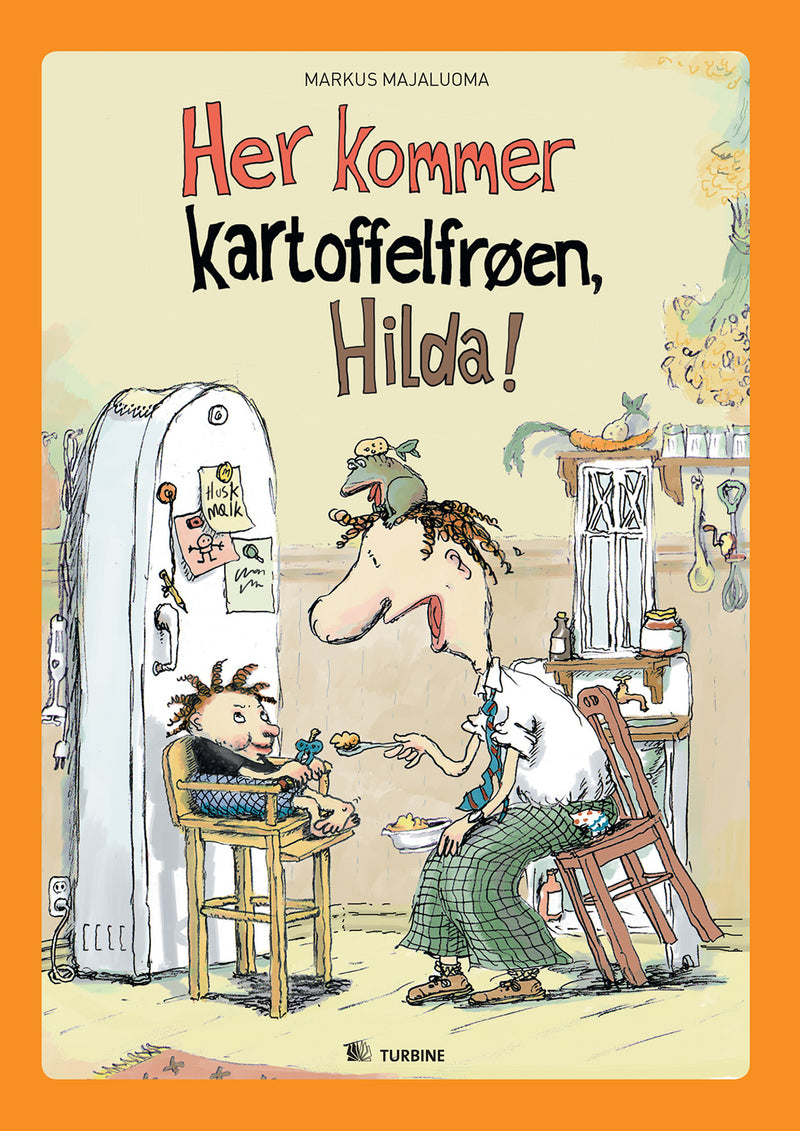 Her kommer kartoffelfrøen, Hilda!