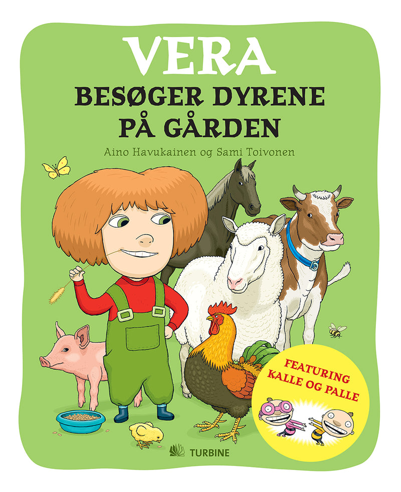 Vera besøger dyrene på gården