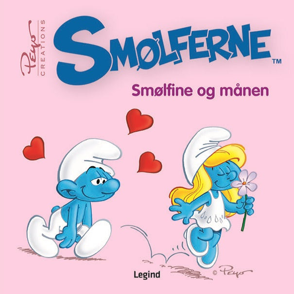 Smølfine og månen