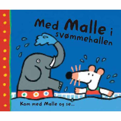 Med Malle i svømmehallen