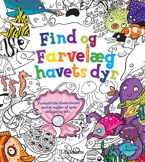 Find og farvelæg havets dyr