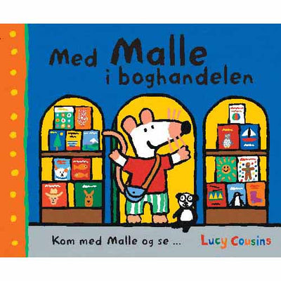 Med Malle i boghandelen