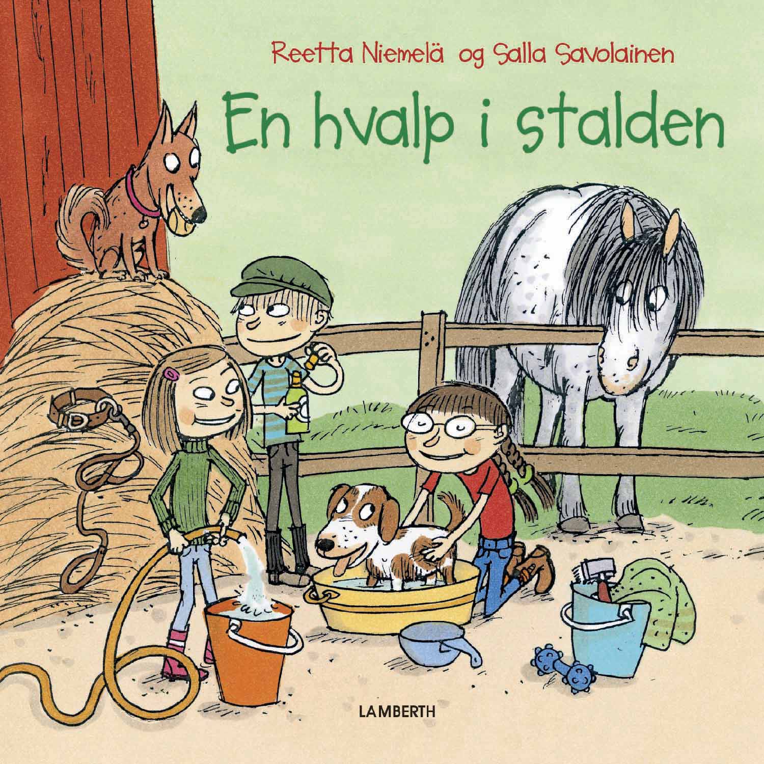 En hvalp i stalden
