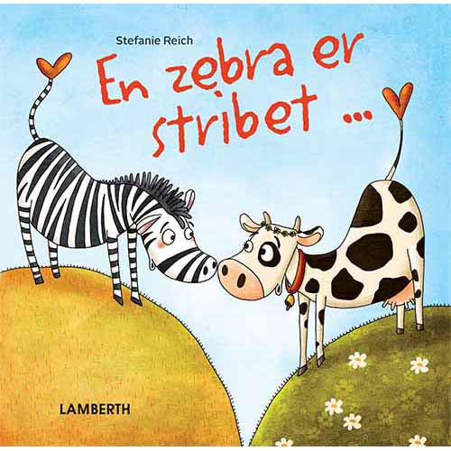 En zebra er stribet