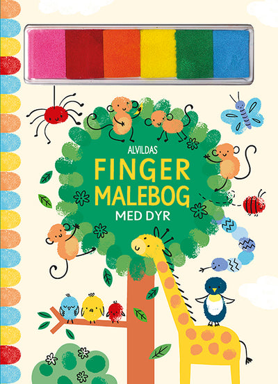 Alvildas fingermalebog med dyr